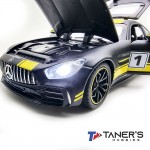 Diecast Mobil Racing Mercedes AMG GT Miniatur Metal Model 1:24